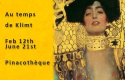 In the time of Klimt, at the Pinacothèque